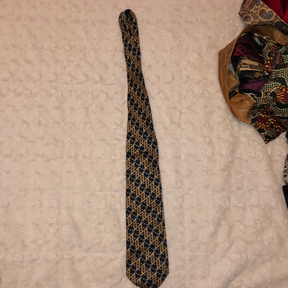 2 100% silk Valentino designer ties professional business work formal meeting - Picture 10 of 14